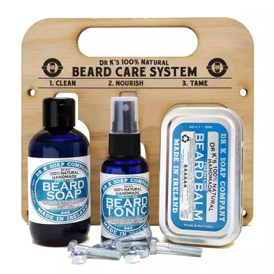 Dr K Soap Beard Care System Fresh Lime - zestaw do pielęgnacji brody