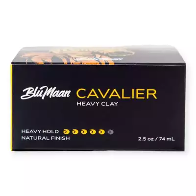 Blumaan Cavalier Heavy Clay - Glinka do włosów o bardzo mocnym chwycie 74g